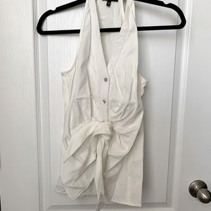 DREW front tie button up